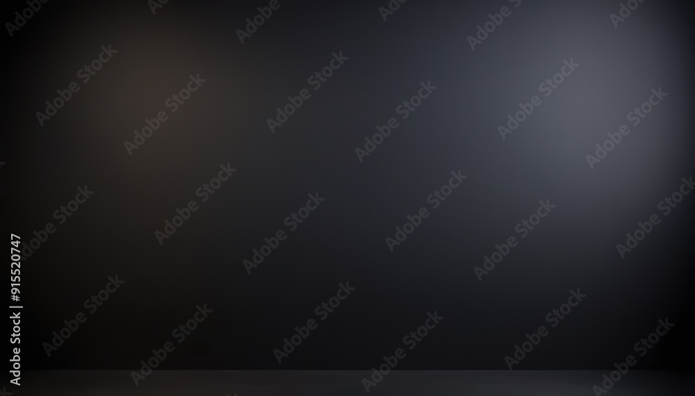 Empty black studio room, used as background for display your products 37 Empty black studio room, used as background for display your products 37