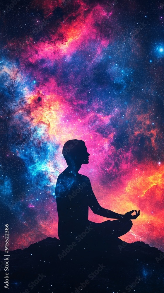 Cosmic Meditation Journey into Vibrant Galaxy Universe Cosmic Meditation Journey into Vibrant Galaxy Universe