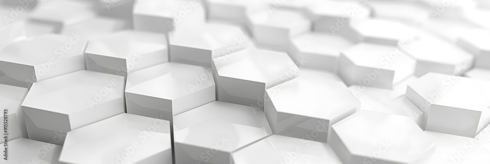 Hexagon Harmony: A seamless tapestry of pristine white hexagons forms a captivating abstract background, ideal for minimalist and modern designs. Hexagon Harmony: A seamless tapestry of pristine white hexagons forms a captivating abstract background, ideal for minimalist and modern designs.