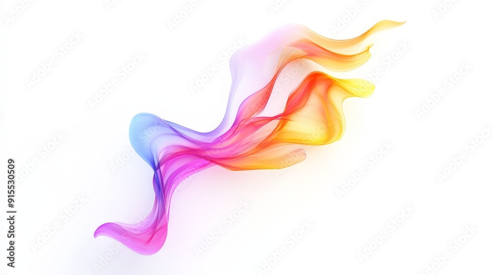 Develop a dynamic, color-changing logo on a pristine white background, featuring innovative shapes and fluid motion Develop a dynamic, color-changing logo on a pristine white background, featuring innovative shapes and fluid motion