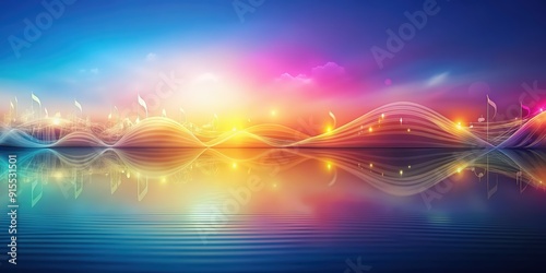 Abstract flow of calming rhythms in soothing colors, abstract, flow, calming, rhythms, soothing, colors, peaceful, relaxation
