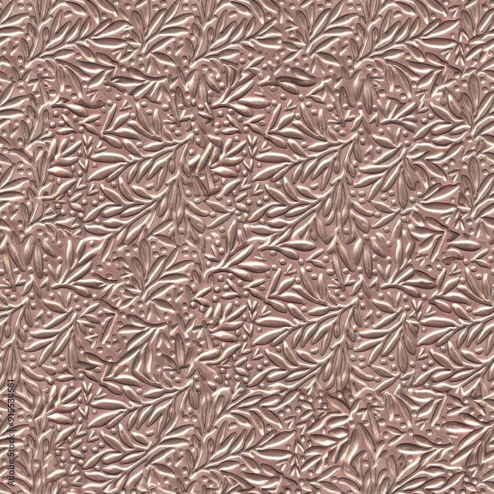 Brass silver iron metal panel texture and background design