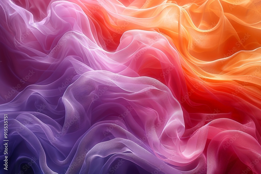Colorful abstract waves and swirls creating a lively texture Colorful abstract waves and swirls creating a lively texture