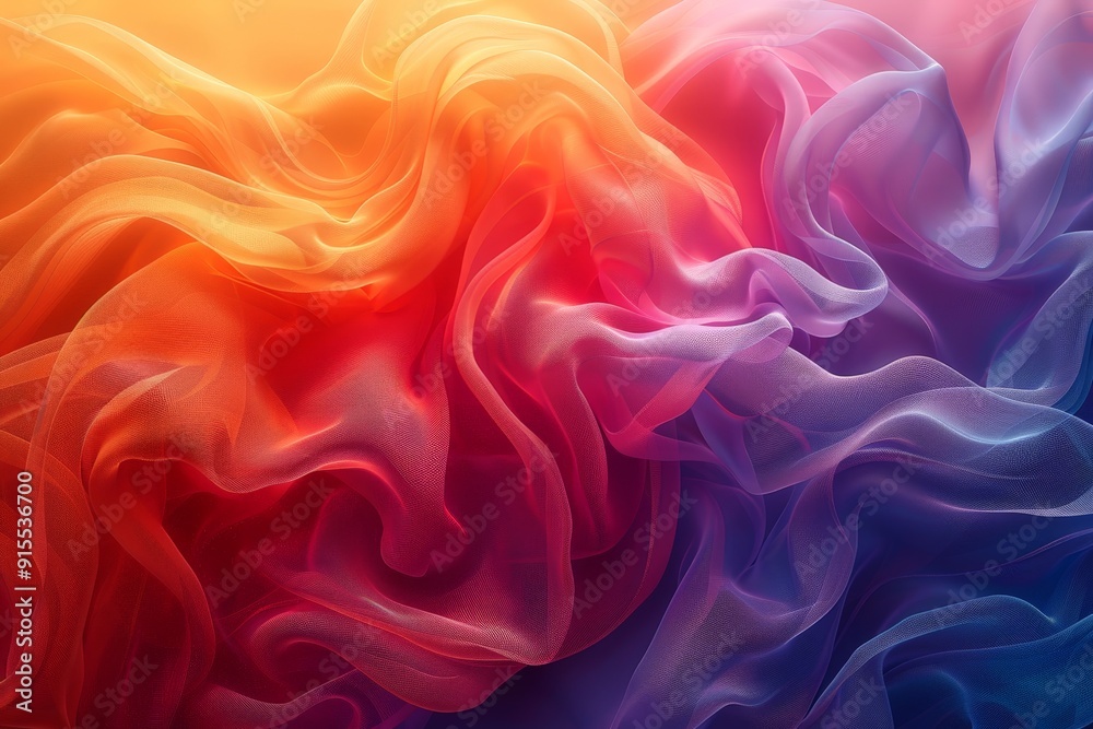 Colorful abstract waves and swirls creating a lively texture Colorful abstract waves and swirls creating a lively texture