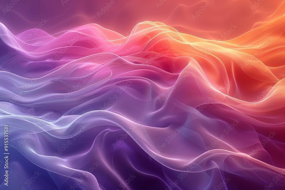 Colorful abstract waves and swirls creating a lively texture Colorful abstract waves and swirls creating a lively texture