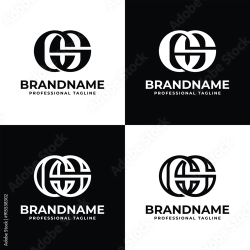 Luxury Letters CS Monogram Logo, suitable for any business with SC or CS initials
