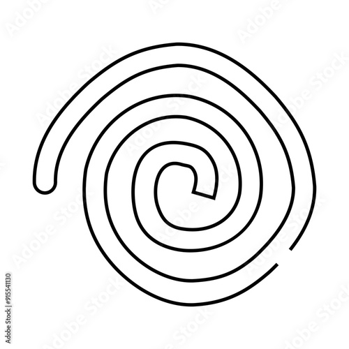 fruit leather line icon vector. fruit leather sign. isolated contour symbol black illustration