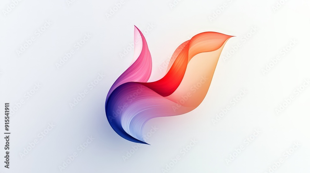 Imagine a logo with smooth color transitions on a white canvas, combining dynamic design with contemporary aesthetics. Imagine a logo with smooth color transitions on a white canvas, combining dynamic design with contemporary aesthetics.