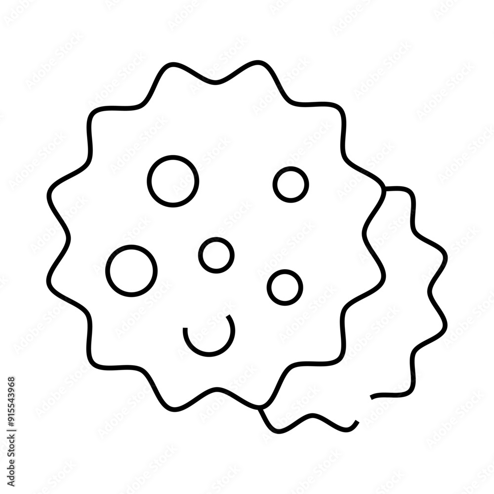 ezekiel bread line icon vector. ezekiel bread sign. isolated contour symbol black illustration ezekiel bread line icon vector. ezekiel bread sign. isolated contour symbol black illustration