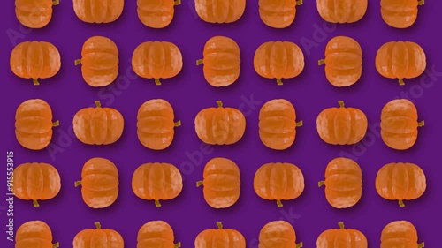 Spooky Halloween pumpkin. Animation autumn, Halloween, holidays.