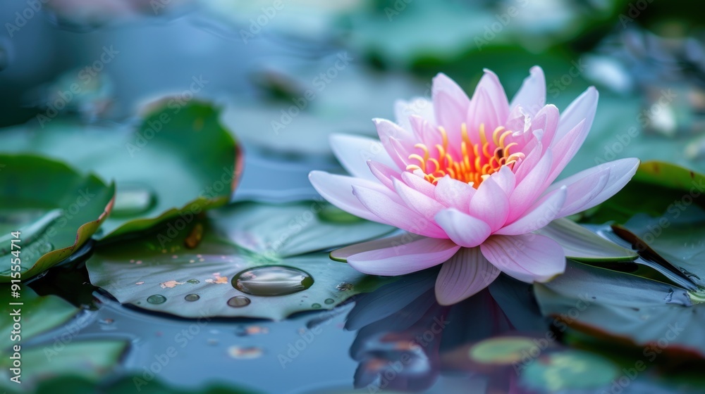 Close-up of a blooming lotus flower Close-up of a blooming lotus flower