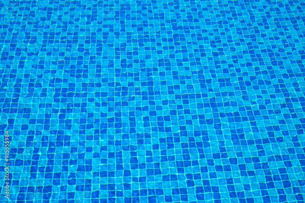 Texture of water in swimming pool for background Texture of water in swimming pool for background