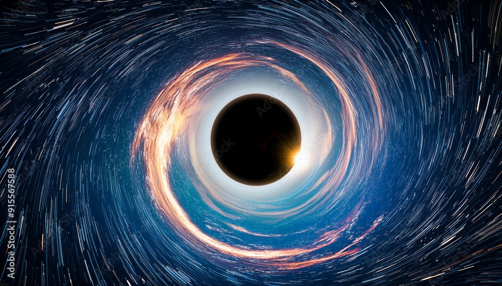 worm hole in space concept with nebula dust and stars worm hole in space concept with nebula dust and stars