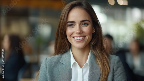 Smiling Businesswoman Portrait