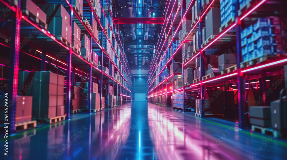 AI optimizing supply chain management AI optimizing supply chain management