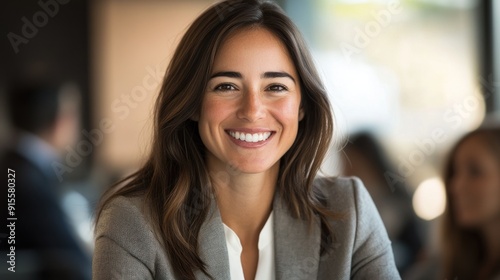Smiling Businesswoman Portrait