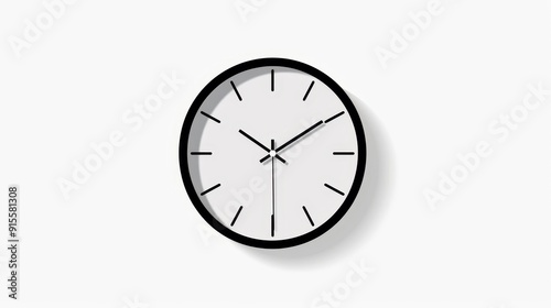 Wallpaper Mural Basic 2D vector illustration of a rain cloud, emphasizing minimalism, plain forms, clean lines, and a simple layout for a neat appearance Torontodigital.ca