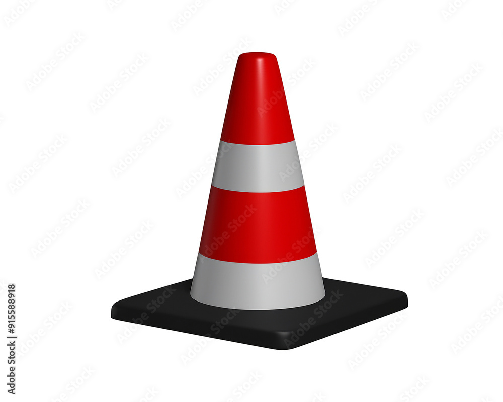 traffic cone isolated on white background traffic cone isolated on white background