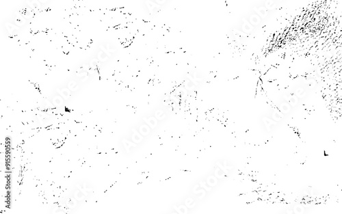 Abstract dust particle and dust grain texture on white background, dirt overlay or screen effect use for grunge background vintage style. Dirty and damaged. Detailed rough backdrop. Vector graphic