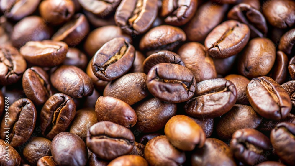 Close-up of Coffee Beans Close-up of Coffee Beans