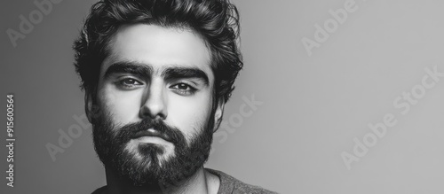 Studio shot of a handsome y...