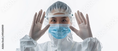 Young doctor in surgical gl...