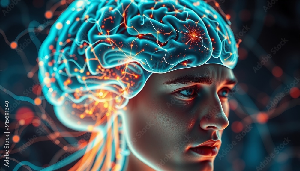 high-definition capture of a brain-computer interface revealing complex ...