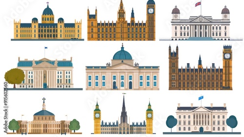 Iconic London Landmarks.