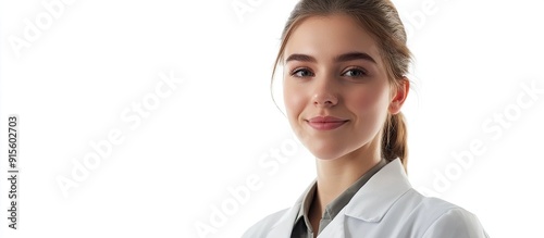 A joyful attractive young w...