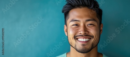 Smiling man of Asian descen...