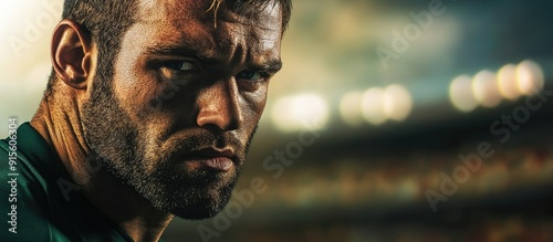 Close up portrait of a focu...