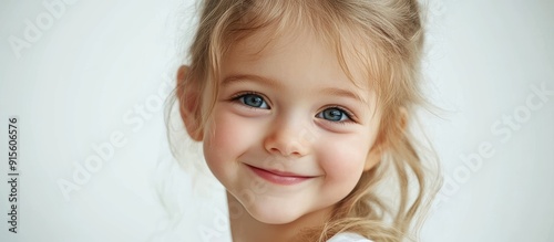 Close up of a happy beautif...