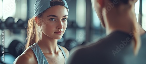 Young woman getting advice ...