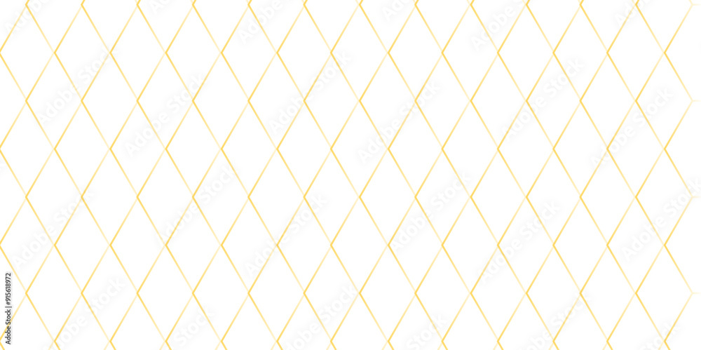 Mondrian style of diagonal square pattern vector. Design geometric tile gold on black background. Modern style of hipster isolated. Monochrome concept. diamond pattern background.