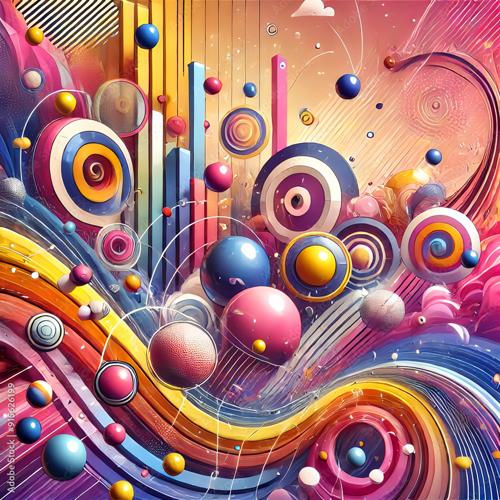 Obraz premium 楽しい 音楽 