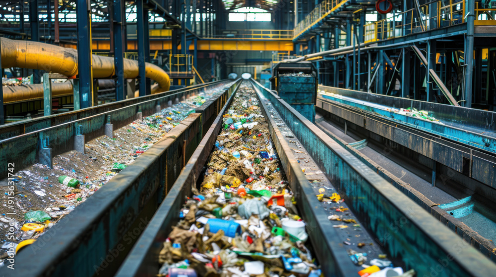 Automated sorting systems in a recycling plant Automated sorting systems in a recycling plant