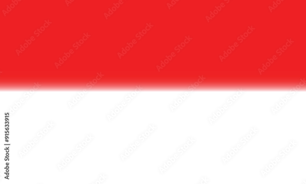 Obraz premium illustration of red and white Indonesian flag background