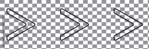 Arrow icon set. Arrow symbol. Arrow sign for your web design.