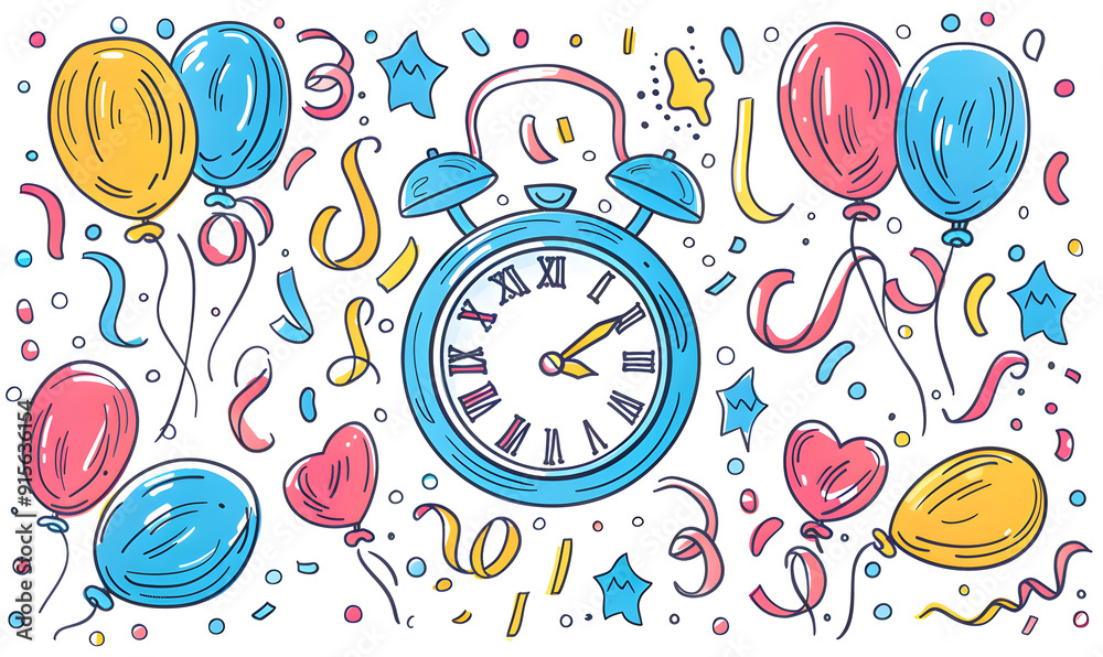 New Year and Christmas card, graphic advertising backgrounds in a doodle 2D illustrator style. New Year and Christmas card, graphic advertising backgrounds in a doodle 2D illustrator style.