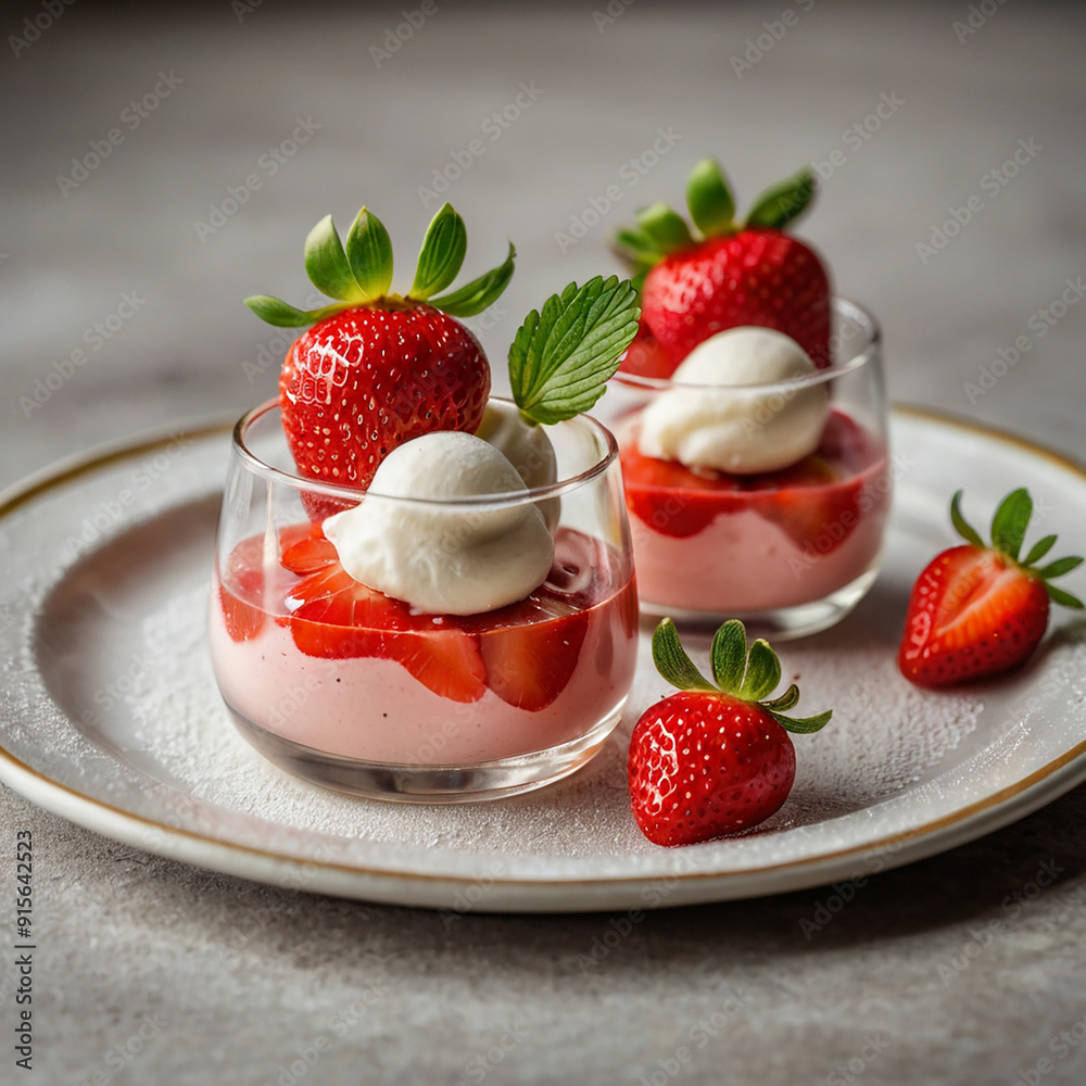 berries Cake Pavlova with cream Ai photo berries Cake Pavlova with cream Ai photo