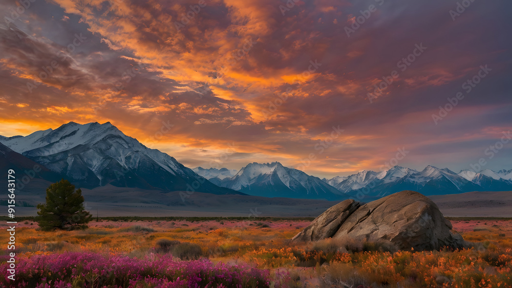 Summer Adventure in the Mountains: Scenic Beauty Awaiting Summer Adventure in the Mountains: Scenic Beauty Awaiting