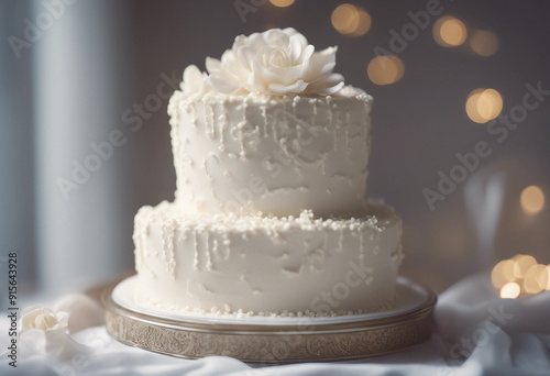 Wedding white cake