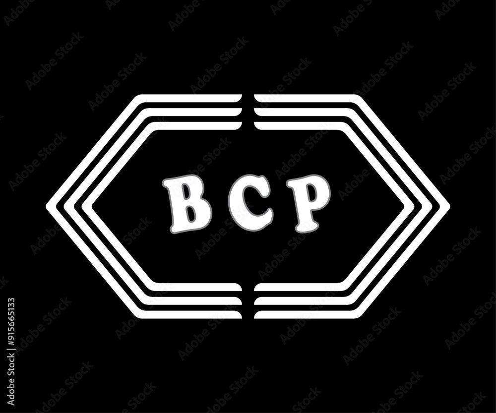Fototapeta premium BCP letter logo Design. BCP Simple and modern monogram logo. Abstract Alphabet vector Design.