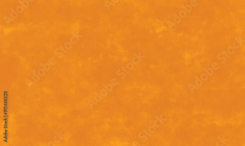Abstract orange colorful watercolor hand painted background
