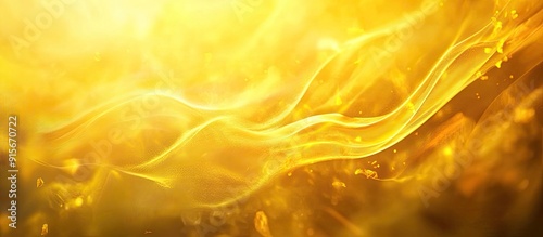 Abstract yellow blur that s...