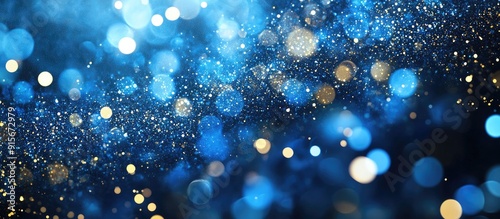 Blue festive background for...
