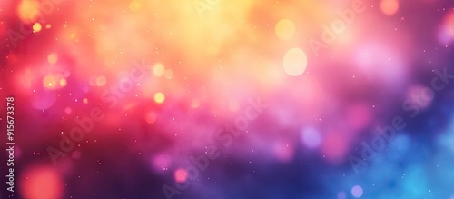 Blurred vibrant background ...