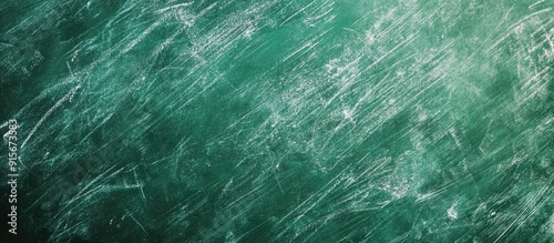 The surface of a green scho...