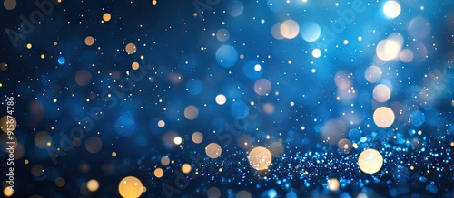 Blue festive background for...