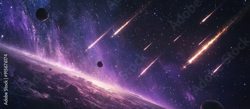 Meteor and Stars Universe b...